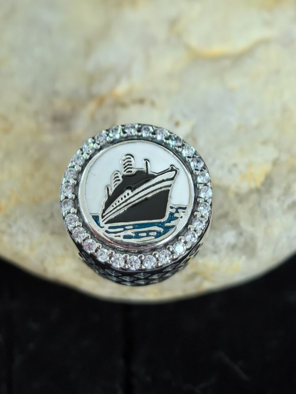 Pandora Alaska Engraved Cruise Ship Polar Bear Dangling Charm, Jewelry (Women's)